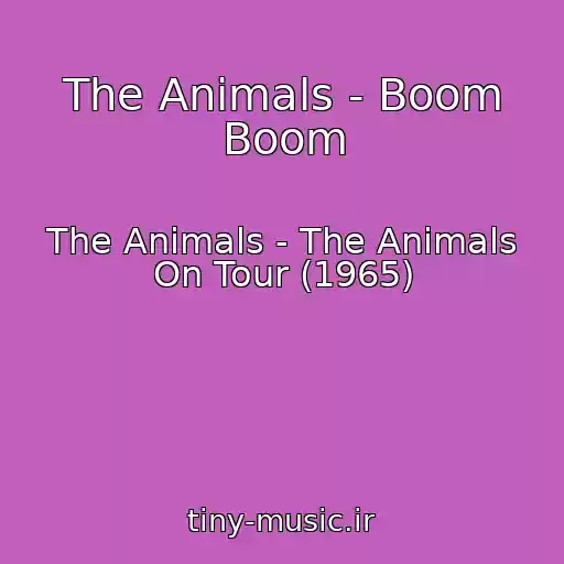 کاور آهنگ The Animals - Boom Boom از The Animals - The Animals On Tour (1965)
