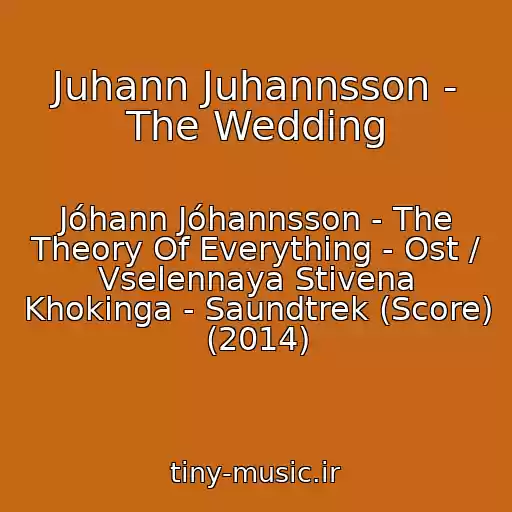 کاور آهنگ Juhann Juhannsson - The Wedding از Jóhann Jóhannsson - The Theory Of Everything - Ost / Vselennaya Stivena Khokinga - Saundtrek (Score) (2014)