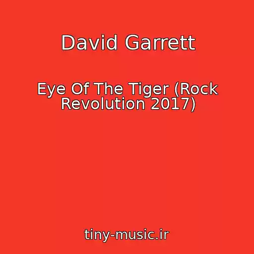 کاور آهنگ David Garrett از Eye Of The Tiger (Rock Revolution 2017)