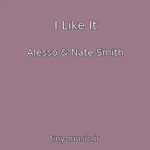 کاور آهنگ I Like It از Alesso & Nate Smith