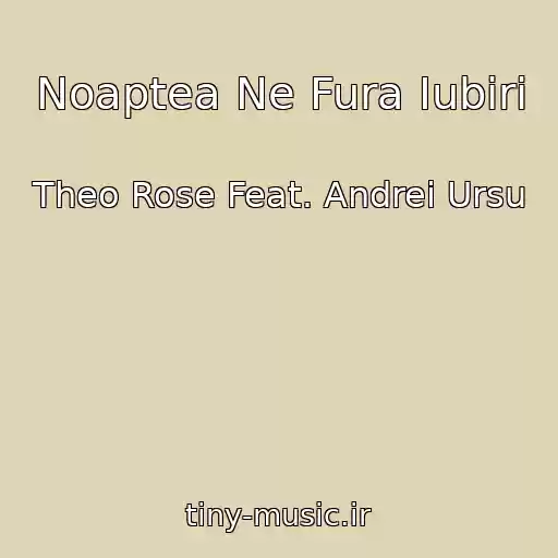کاور آهنگ Noaptea Ne Fura Iubiri از Theo Rose Feat. Andrei Ursu