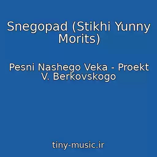 کاور آهنگ Snegopad (Stikhi Yunny Morits) از Pesni Nashego Veka - Proekt V. Berkovskogo