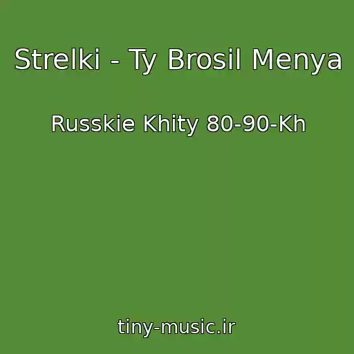 کاور آهنگ Strelki - Ty Brosil Menya از Russkie Khity 80-90-Kh