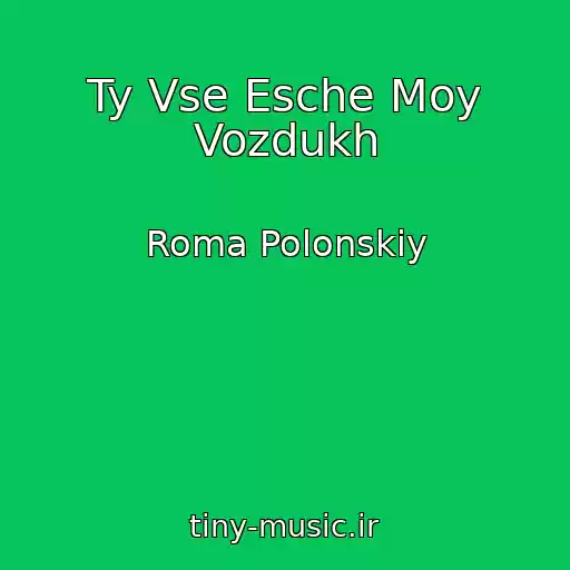 کاور آهنگ Ty Vse Esche Moy Vozdukh از Roma Polonskiy