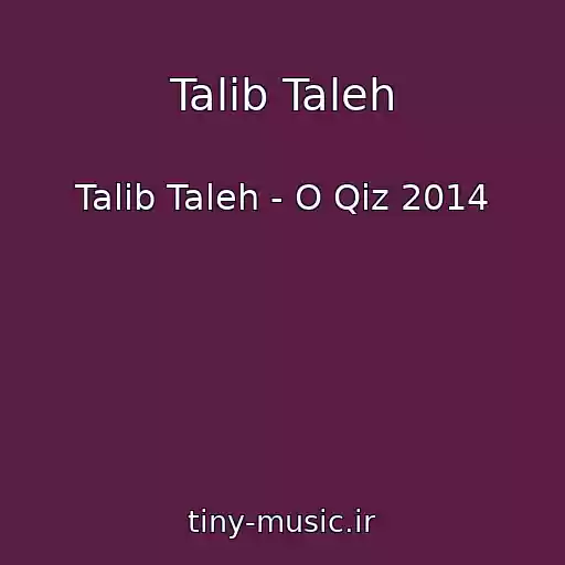 کاور آهنگ Talib Taleh از Talib Taleh - O Qiz 2014