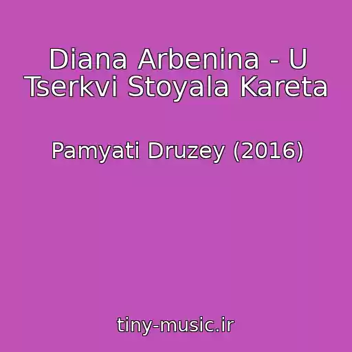 کاور آهنگ Diana Arbenina - U Tserkvi Stoyala Kareta از Pamyati Druzey (2016)