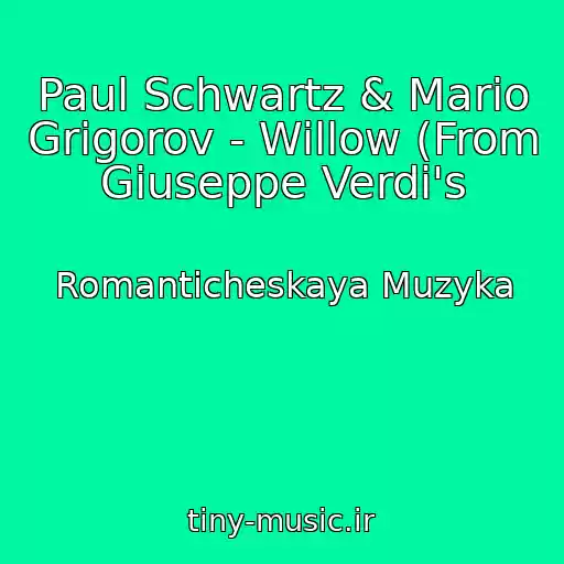 کاور آهنگ Paul Schwartz & Mario Grigorov - Willow (From Giuseppe Verdi's از Romanticheskaya Muzyka