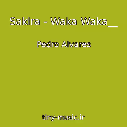 کاور آهنگ Sakira - Waka Waka__ از Pedro Alvares