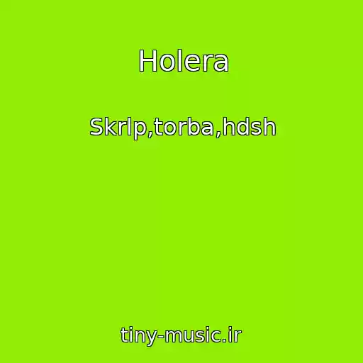 کاور آهنگ Holera از Skrlp,torba,hdsh