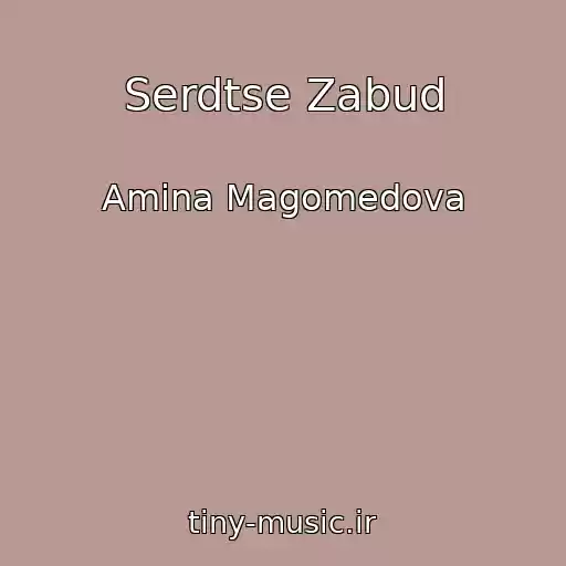 کاور آهنگ Serdtse Zabud از Amina Magomedova