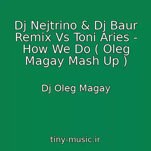 کاور آهنگ Dj Nejtrino & Dj Baur Remix Vs Toni Aries - How We Do ( Oleg Magay Mash Up ) از Dj Oleg Magay