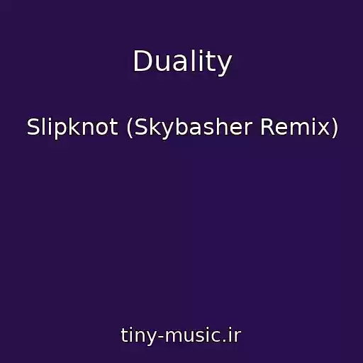 کاور آهنگ Duality از Slipknot (Skybasher Remix)