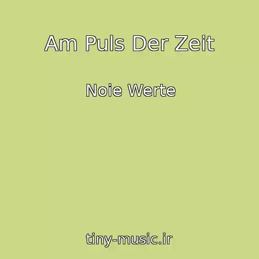 کاور آهنگ Am Puls Der Zeit از Noie Werte