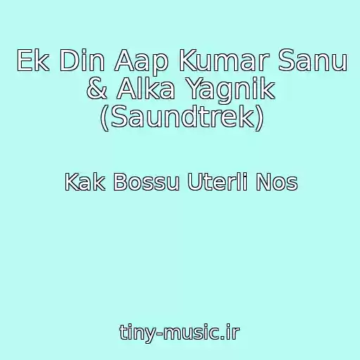 کاور آهنگ Ek Din Aap Kumar Sanu & Alka Yagnik (Saundtrek) از Kak Bossu Uterli Nos