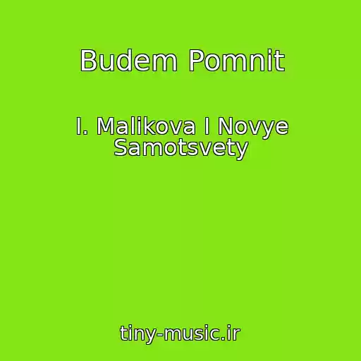 کاور آهنگ Budem Pomnit از I. Malikova I Novye Samotsvety