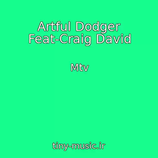 کاور آهنگ Artful Dodger Feat-Craig David از Mtv