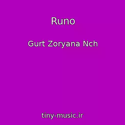 کاور آهنگ Runo از Gurt Zoryana Nch