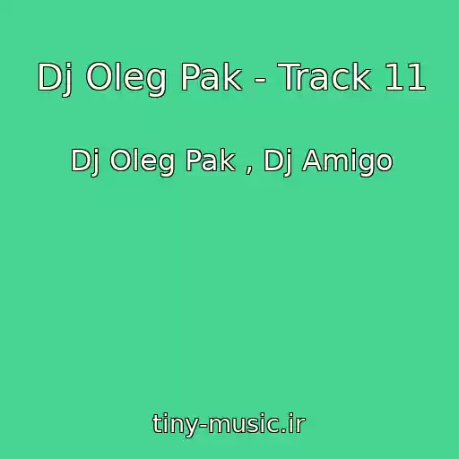 کاور آهنگ Dj Oleg Pak - Track 11 از Dj Oleg Pak , Dj Amigo