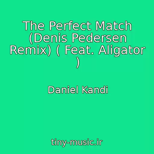 کاور آهنگ The Perfect Match (Denis Pedersen Remix) ( Feat. Aligator ) از Daniel Kandi