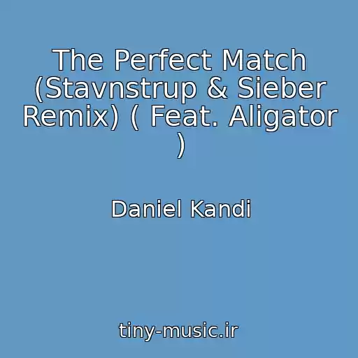 کاور آهنگ The Perfect Match (Stavnstrup & Sieber Remix) ( Feat. Aligator ) از Daniel Kandi