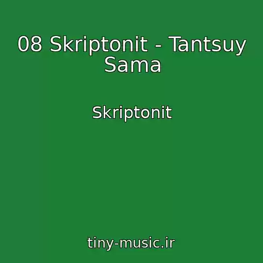 کاور آهنگ 08 Skriptonit - Tantsuy Sama از Skriptonit