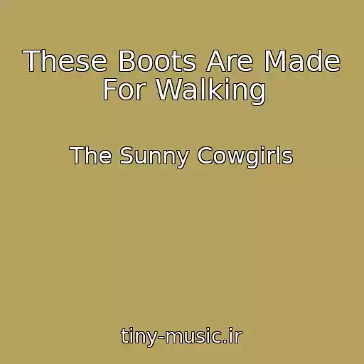 کاور آهنگ These Boots Are Made For Walking از The Sunny Cowgirls