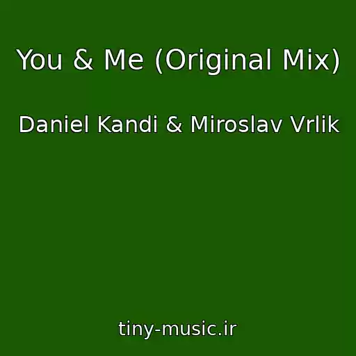 کاور آهنگ You & Me (Original Mix) از Daniel Kandi & Miroslav Vrlik