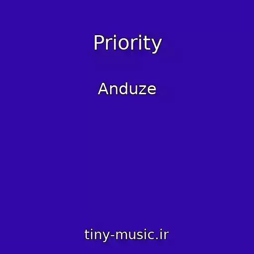کاور آهنگ Priority از Anduze