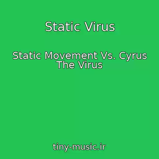 کاور آهنگ Static Virus از Static Movement Vs. Cyrus The Virus