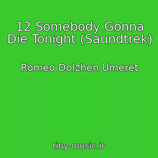 کاور آهنگ 12 Somebody Gonna Die Tonight (Saundtrek) از Romeo Dolzhen Umeret