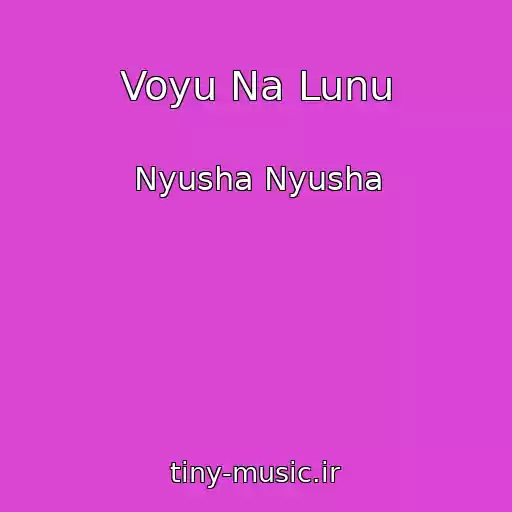 کاور آهنگ Voyu Na Lunu از Nyusha Nyusha