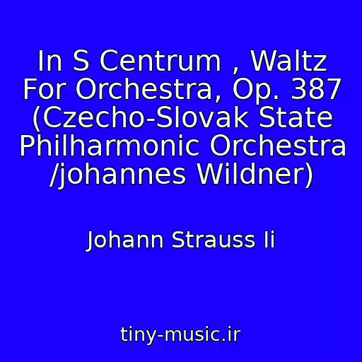 کاور آهنگ In S Centrum , Waltz For Orchestra, Op. 387 (Czecho-Slovak State Philharmonic Orchestra /johannes Wildner) از Johann Strauss Ii