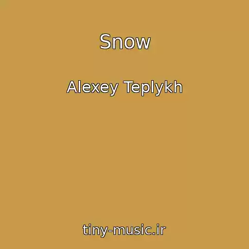 کاور آهنگ Snow از Alexey Teplykh