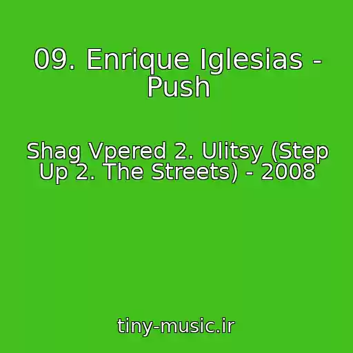 کاور آهنگ 09. Enrique Iglesias - Push از Shag Vpered 2. Ulitsy (Step Up 2. The Streets) - 2008
