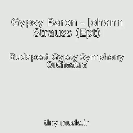 کاور آهنگ Gypsy Baron - Johann Strauss (Ept) از Budapest Gypsy Symphony Orchestra