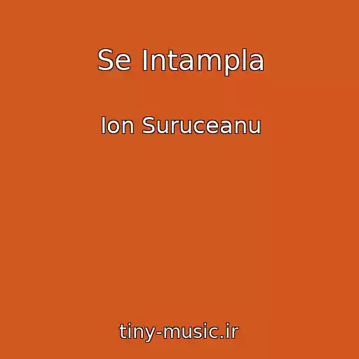 کاور آهنگ Se Intampla از Ion Suruceanu