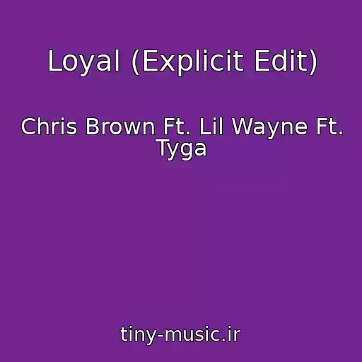 کاور آهنگ Loyal (Explicit Edit) از Chris Brown Ft. Lil Wayne Ft. Tyga