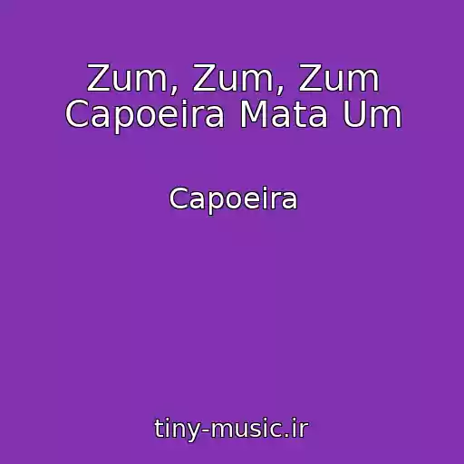 کاور آهنگ Zum, Zum, Zum Capoeira Mata Um از Capoeira