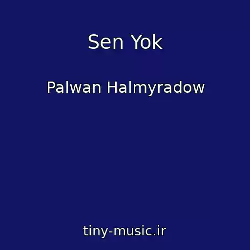 کاور آهنگ Sen Yok از Palwan Halmyradow