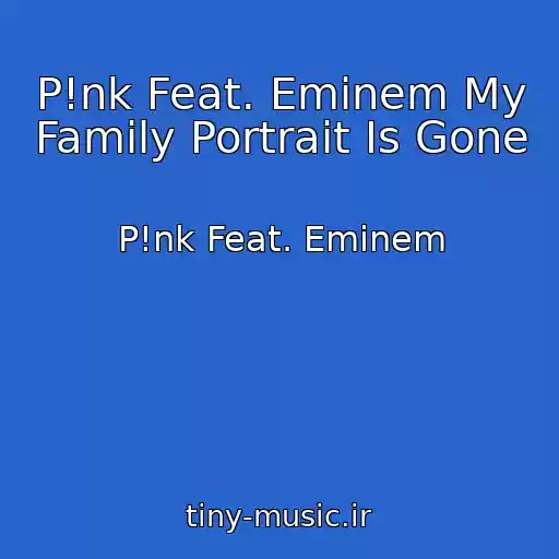 کاور آهنگ P!nk Feat. Eminem My Family Portrait Is Gone از P!nk Feat. Eminem