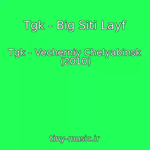 کاور آهنگ Tgk - Big Siti Layf از Tgk - Vecherniy Chelyabinsk (2010)