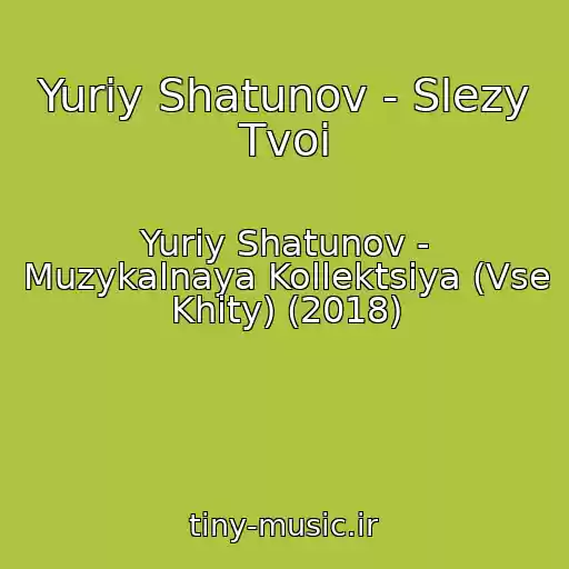 کاور آهنگ Yuriy Shatunov - Slezy Tvoi از Yuriy Shatunov - Muzykalnaya Kollektsiya (Vse Khity) (2018)