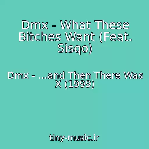 کاور آهنگ Dmx - What These Bitches Want (Feat. Sisqo) از Dmx - …and Then There Was X (1999)