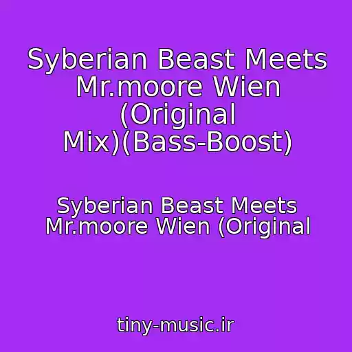 کاور آهنگ Syberian Beast Meets Mr.moore Wien (Original Mix)(Bass-Boost) از Syberian Beast Meets Mr.moore Wien (Original