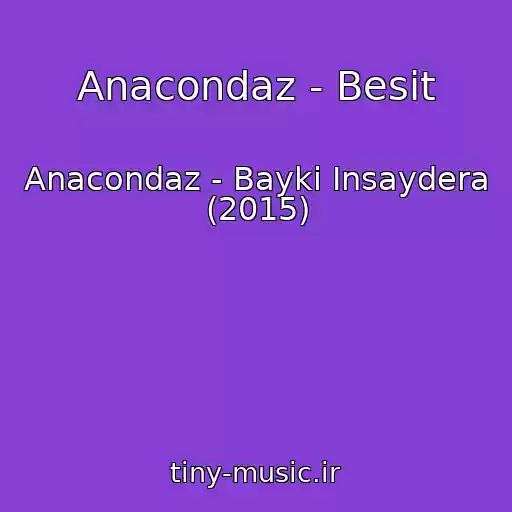 کاور آهنگ Anacondaz - Besit از Anacondaz - Bayki Insaydera (2015)