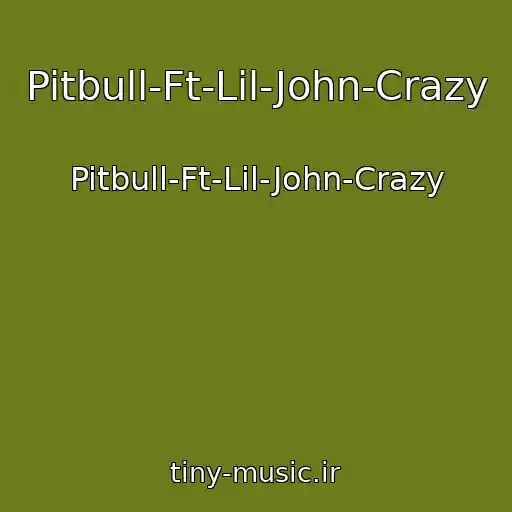 کاور آهنگ Pitbull-Ft-Lil-John-Crazy از Pitbull-Ft-Lil-John-Crazy