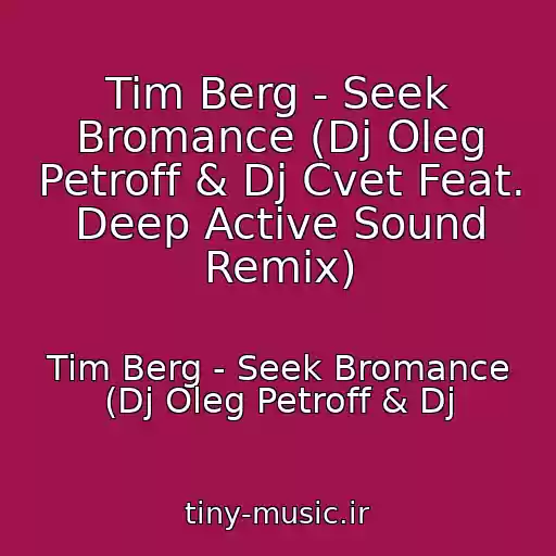کاور آهنگ Tim Berg - Seek Bromance (Dj Oleg Petroff & Dj Cvet Feat. Deep Active Sound Remix) از Tim Berg - Seek Bromance (Dj Oleg Petroff & Dj