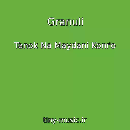 کاور آهنگ Granuli از Tanok Na Maydanі Konґo