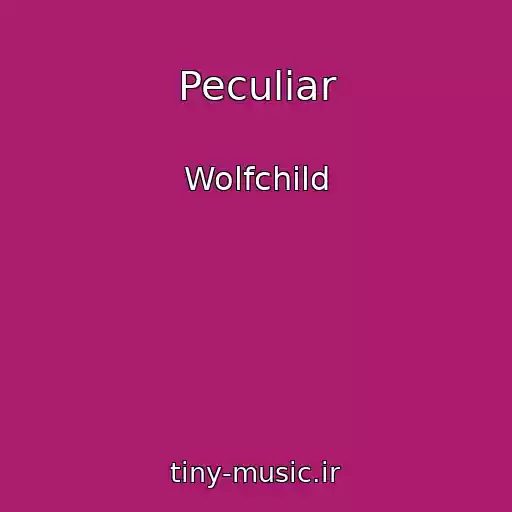 کاور آهنگ Peculiar از Wolfchild