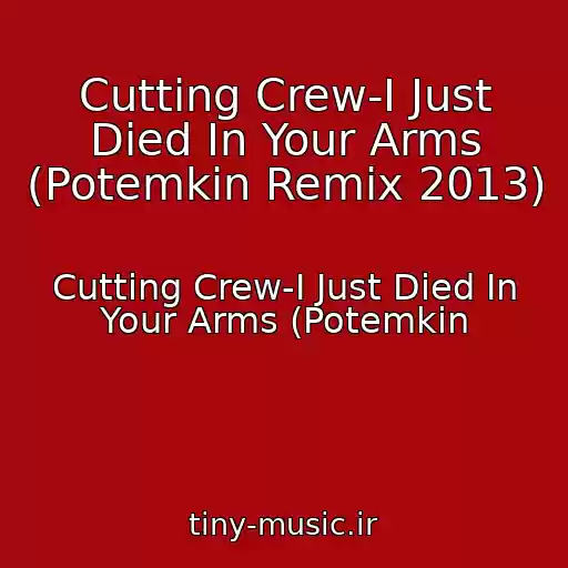 کاور آهنگ Cutting Crew-I Just Died In Your Arms (Potemkin Remix 2013) از Cutting Crew-I Just Died In Your Arms (Potemkin
